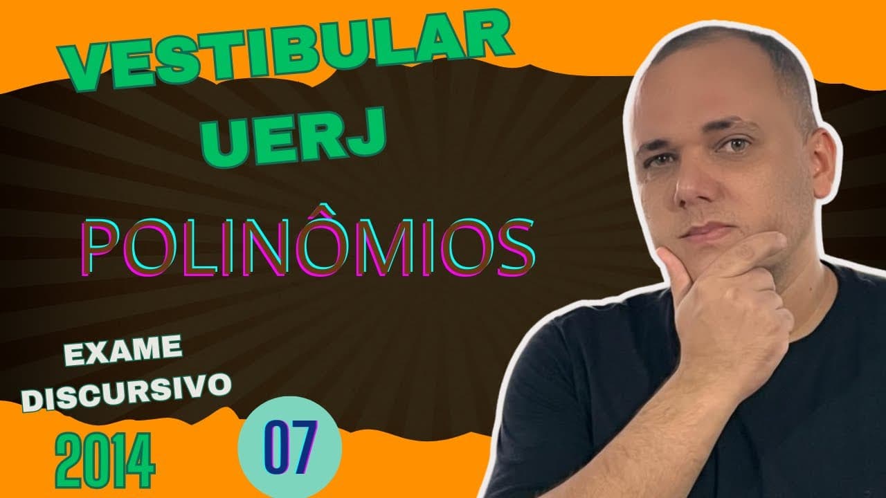 Thumbnail: UERJ 2014 questão 07 Discursiva Observe o gráfico da função polinomial de R em R definida por P(x) =