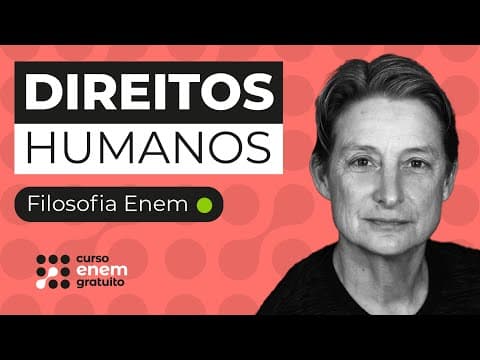 Thumbnail da aula: DIREITOS HUMANOS | Filosofia para o Enem | Ernani Júnior da Silva