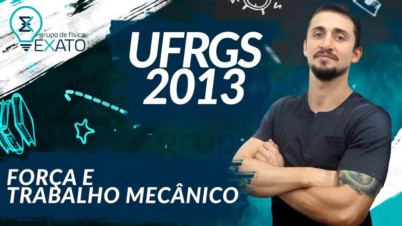 Thumbnail: RESOLVIDA - (UFRGS - 2013) Um estudante movimenta um bloco homogêneo de massa M, sobre uma...