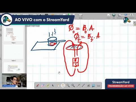 Thumbnail da aula: (ENEM 2023) O fogão por indução funciona a partir do surgimento de uma corrente elétrica...