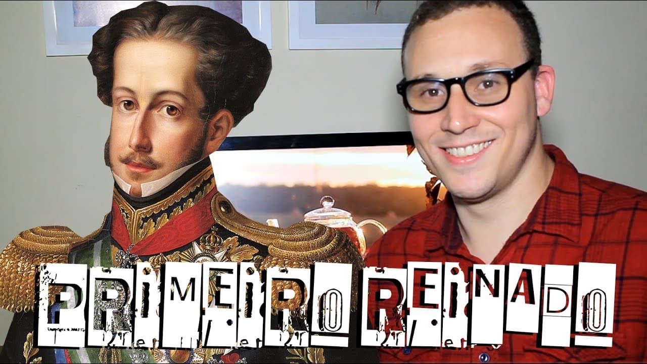 Thumbnail: Aprendendo sobre 1º Reinado em 5 minutos para o ENEM!