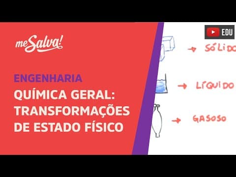 Thumbnail da aula: Me Salva! RDC01 - Transformações de Estado Físico - Química Geral
