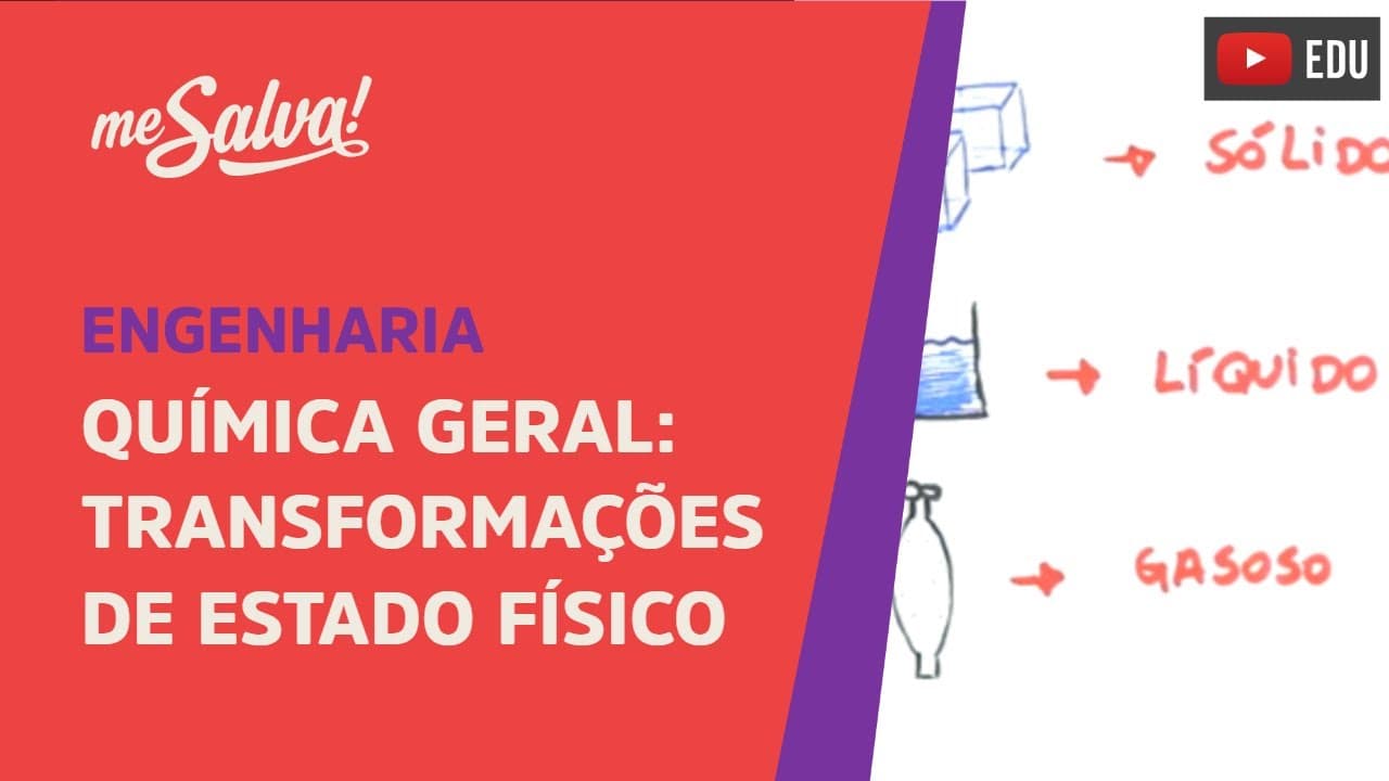 Thumbnail: Me Salva! RDC01 - Transformações de Estado Físico - Química Geral