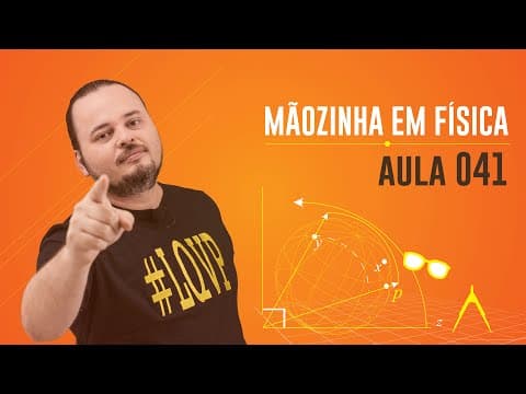 Thumbnail da aula: Temperatura , Calor e Energia Interna - Mãozinha em Física 041