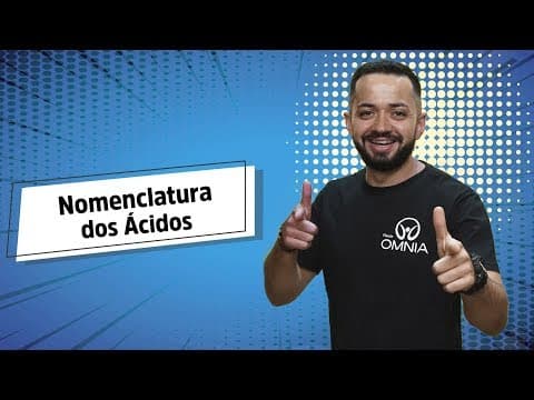 Thumbnail da aula: Nomenclatura dos Ácidos - Brasil Escola