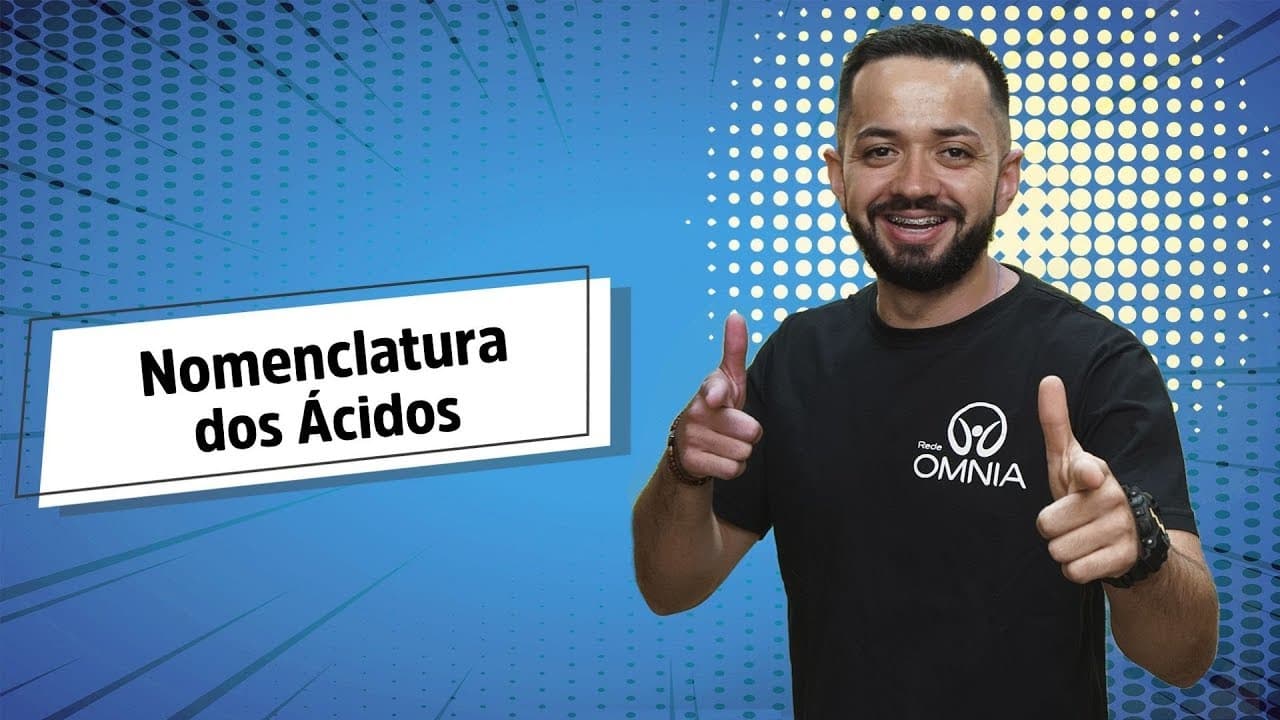 Thumbnail: Nomenclatura dos Ácidos - Brasil Escola