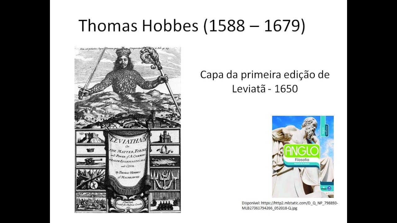 Thumbnail: Thomas Hobbes (1588 - 1679)  - Correção de atividades Anglo e ENEM