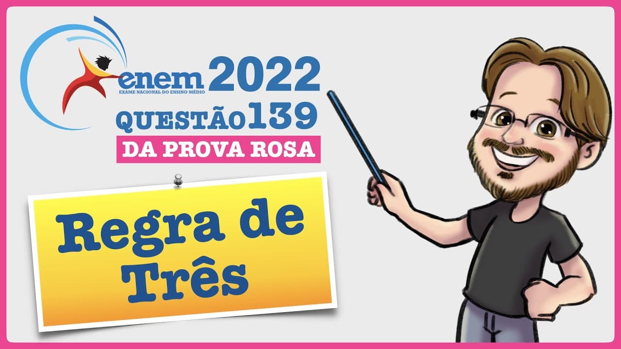 Thumbnail: ENEM 2022 || Regra de Três || Em janeiro de 2013, foram declaradas 1 794 272 admissões e 1 765 372