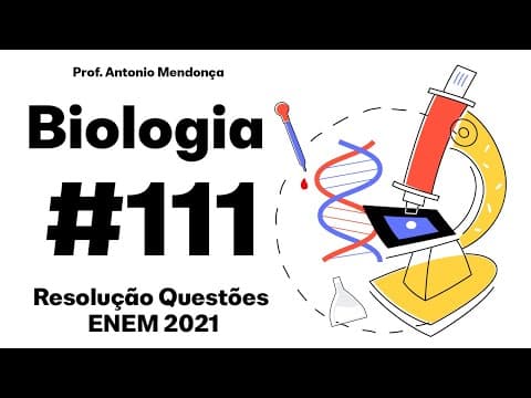 Thumbnail da aula: ENEM 2021 - Uma escola iniciou o processo educativo para implantação da coleta seletiva e destino
