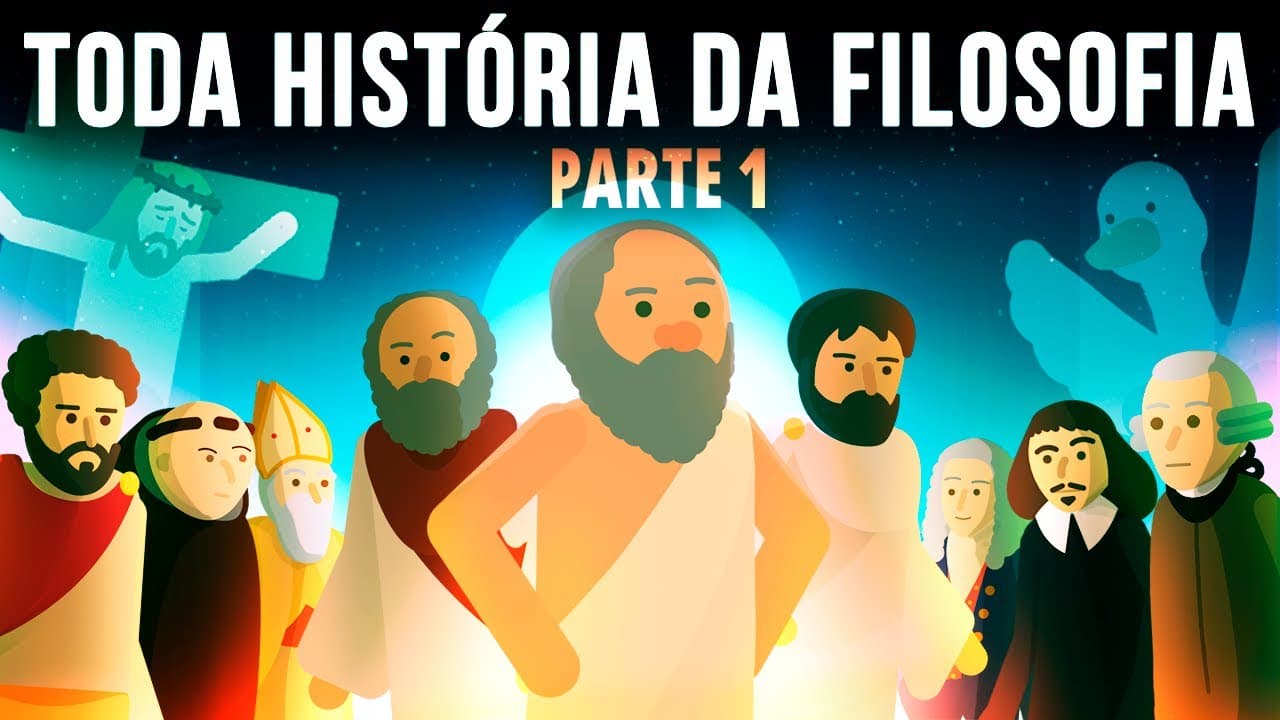 Thumbnail: TODA HISTÓRIA DA FILOSOFIA - Parte 1