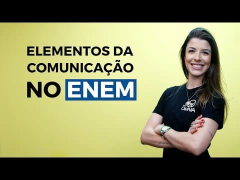 Thumbnail da aula: Elementos da Comunicação no Enem - Brasil Escola