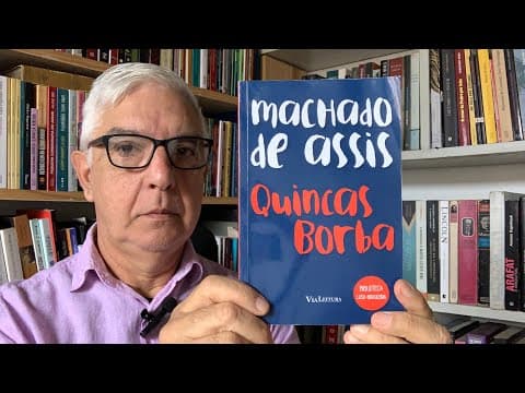 Thumbnail da aula: Quincas Borba | UFRGS 2026 | Leituras Obrigatórias | Machado de Assis