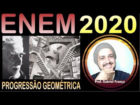 Thumbnail da aula: ENEM 2020 - PG - O artista holandês Maurits Cornelius Escher criou belíssimas obras nas quais as