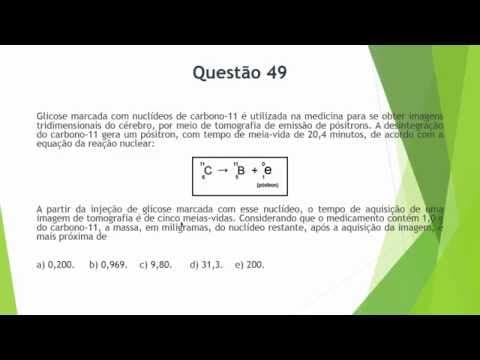 Thumbnail da aula: Correção da prova de Química do ENEM-2013 - parte 1 de 4