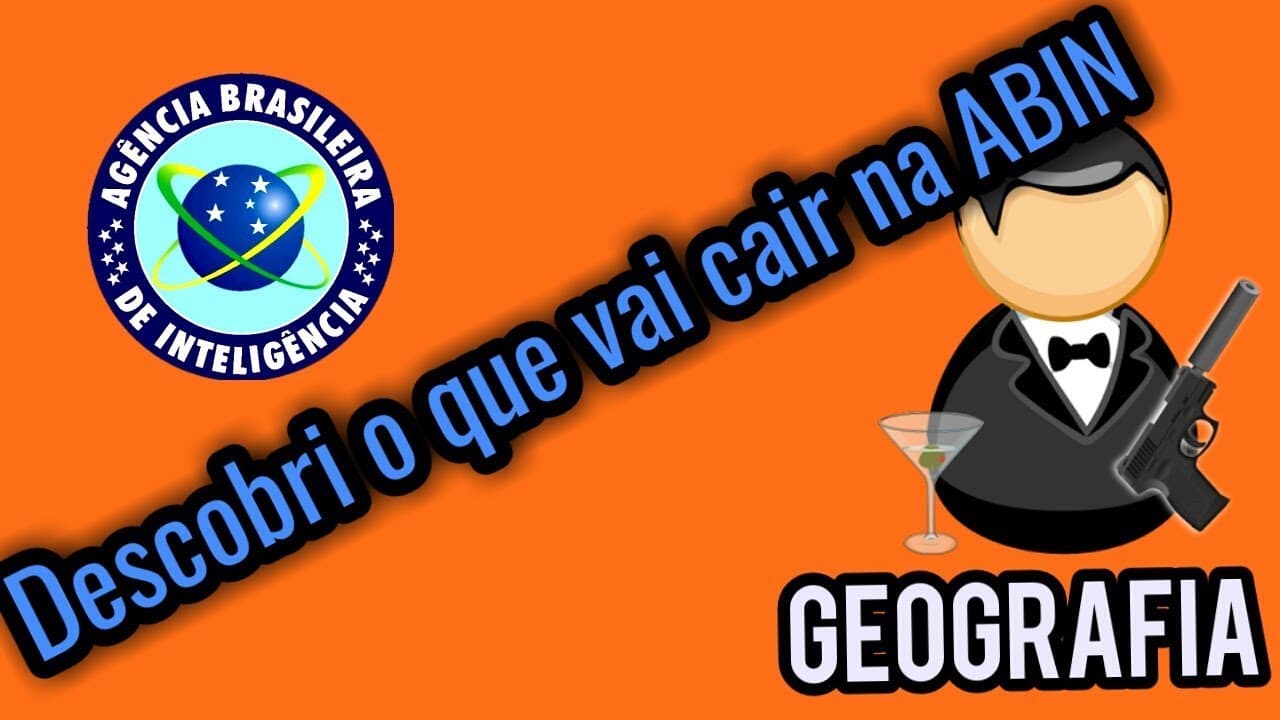Thumbnail: Dicas de Geografia para ABIN (Oficial e Agente)