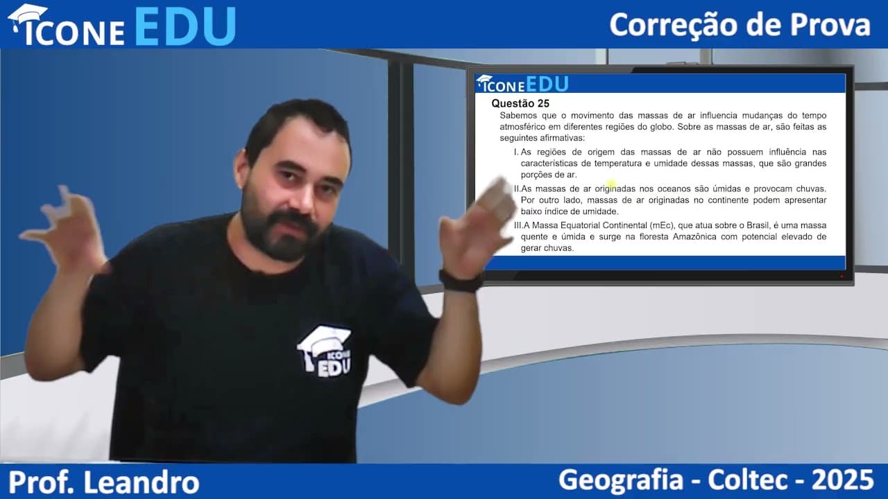 Thumbnail: COLTEC-UFMG 2025 - GEOGRAFIA