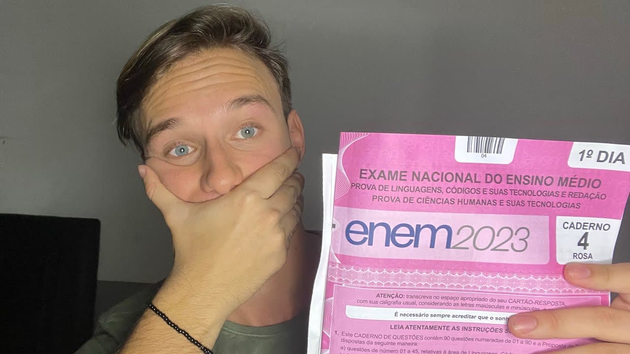 Thumbnail: NÃO COMETA OS ERROS QUE EU COMETI NO 1º DIA DO ENEM - CUIDADO!!!