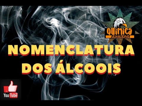Thumbnail da aula: O que é etanol? Nome do composto alcoólico. 💢🔖🔖📜 #Nomenclatura dos Álcoois
