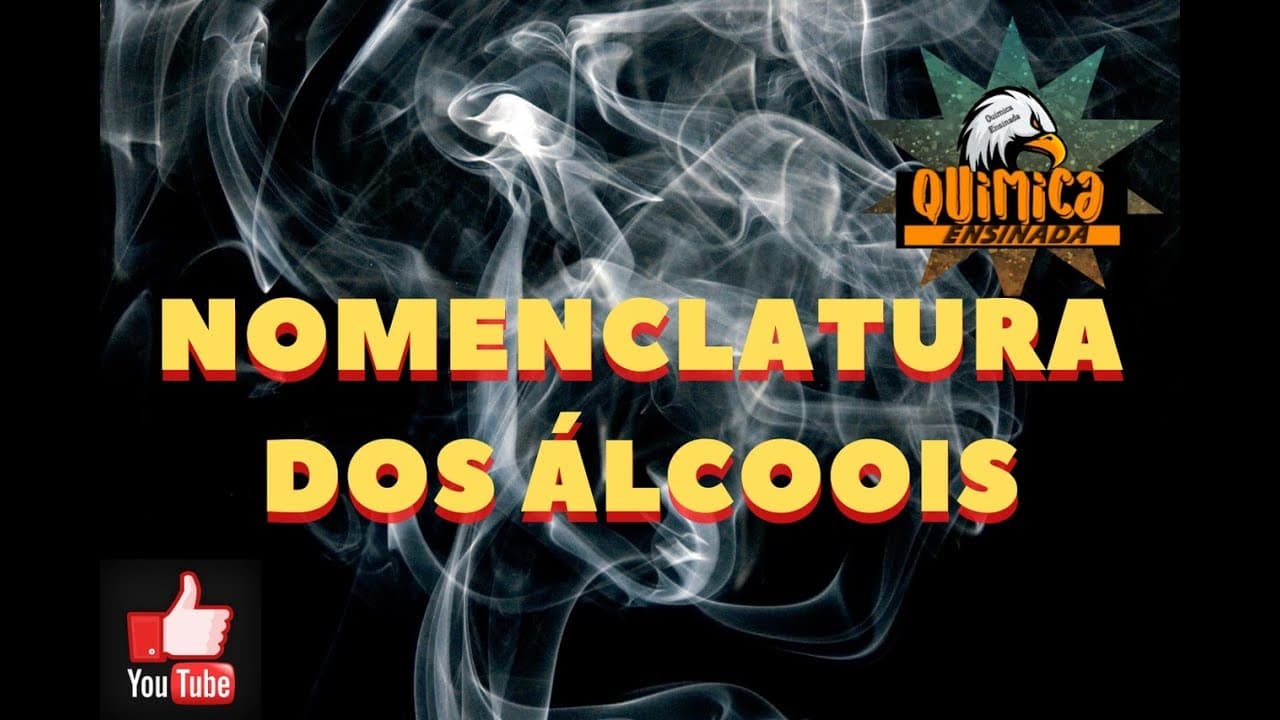 Thumbnail: O que é etanol? Nome do composto alcoólico. 💢🔖🔖📜 #Nomenclatura dos Álcoois