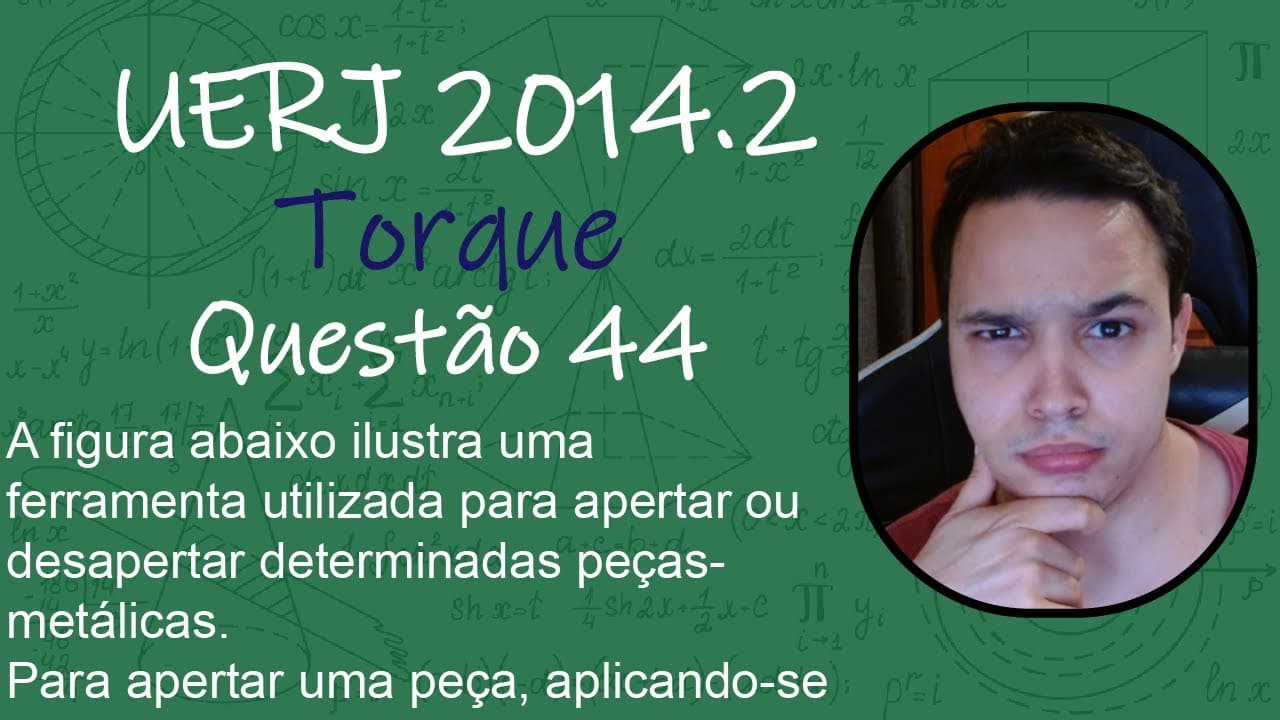 Thumbnail: UERJ 2014 - A figura abaixo ilustra uma ferramenta utilizada para apertar ou desapertar determinadas