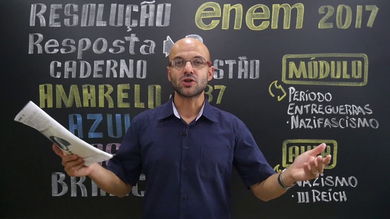 Thumbnail: ENEM 2017 - Questão 87 de História (Caderno Amarelo)
