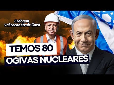 Thumbnail da aula: TURQUIA cobra: Cade as Armas Nucleares ISRAEL? | Geopolítica