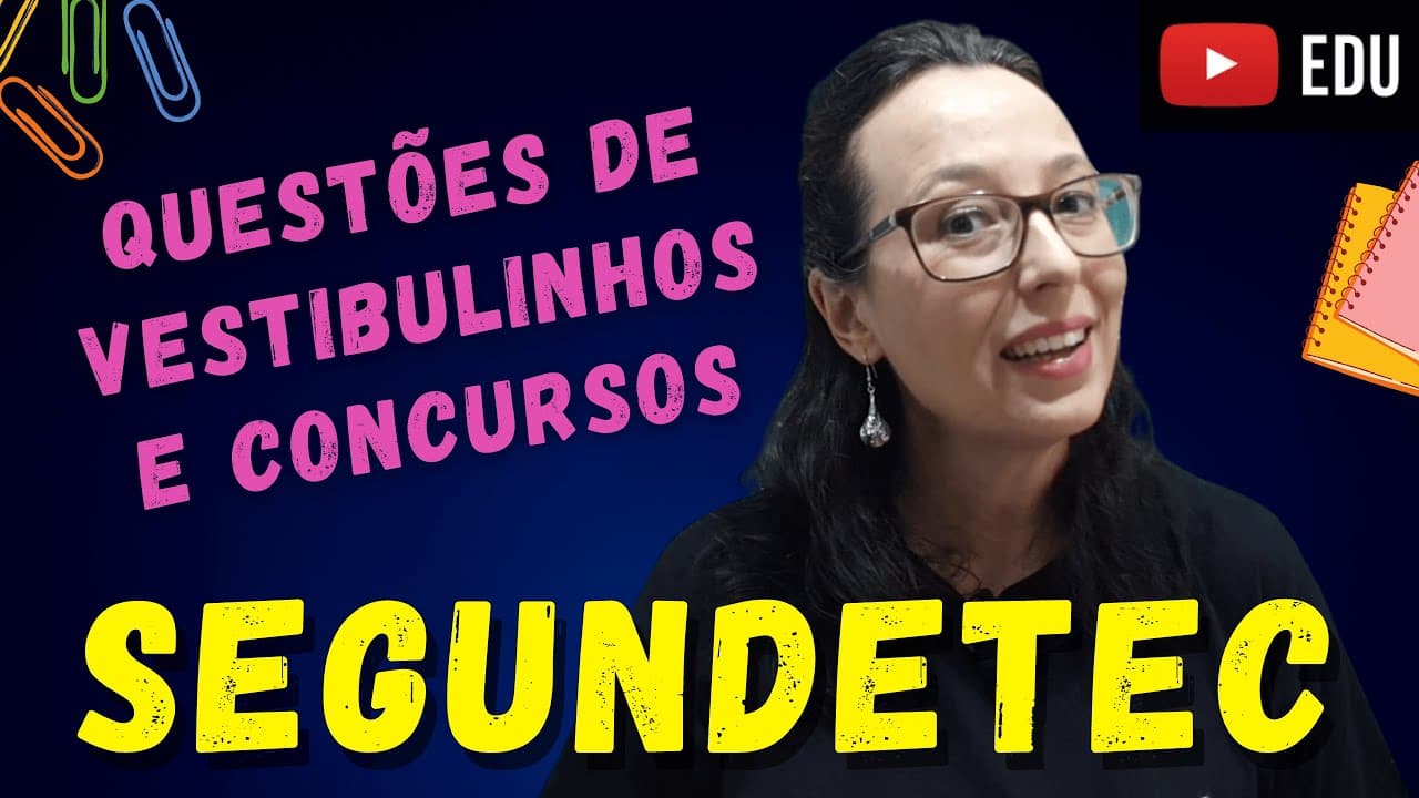 Thumbnail: Porcentagem, Notação Científica e Divisão - Concursos, Vestibulinhos e ETEC - Professora Angela