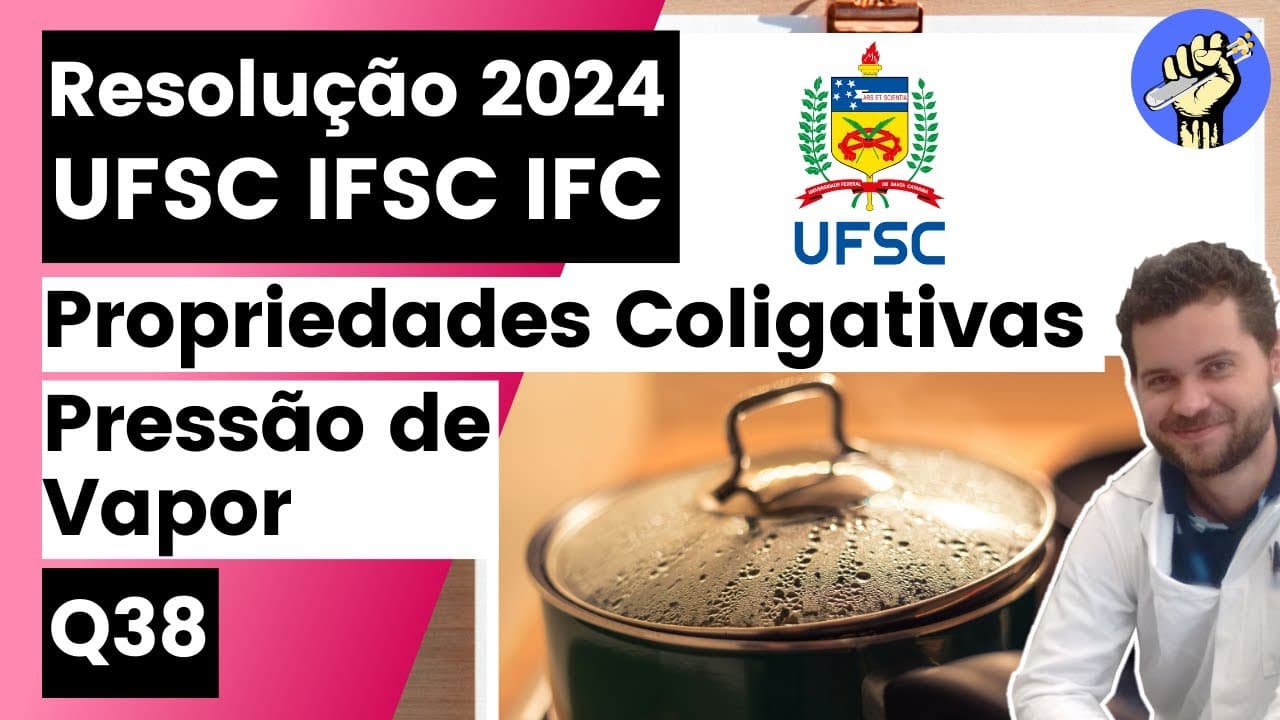 Thumbnail: ✏️Para cozinhar macarrão no preparo de um almoço para o dia do vestibular, um candidato, em uma casa
