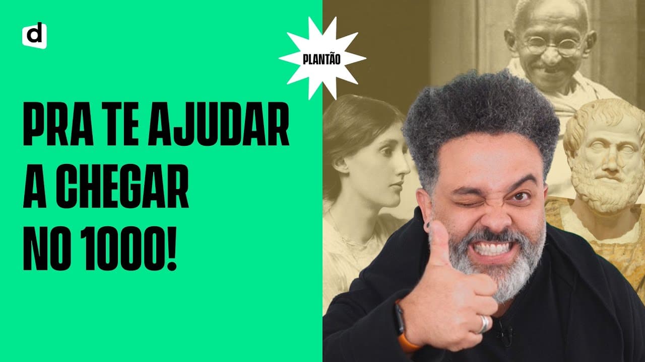 Thumbnail: Citações para todo e qualquer tema de Redação | Enem