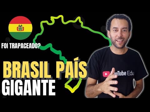 Thumbnail da aula: Formação Territorial do Brasil | O passo a passo das conquistas