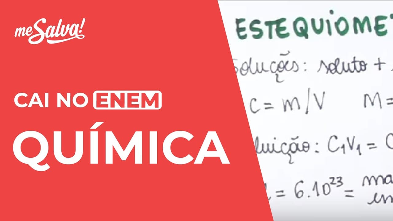 Thumbnail: Química: Cai no ENEM | Me Salva!