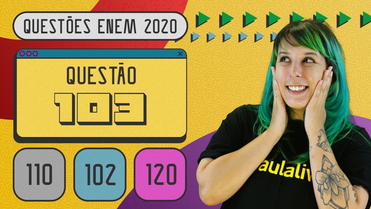 Thumbnail: ENEM 2020 I Polaridade I Questão 103