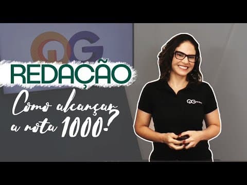 Thumbnail da aula: Redação nota 1000 - Redação para o ENEM com Fernanda Pessoa | Aula 04