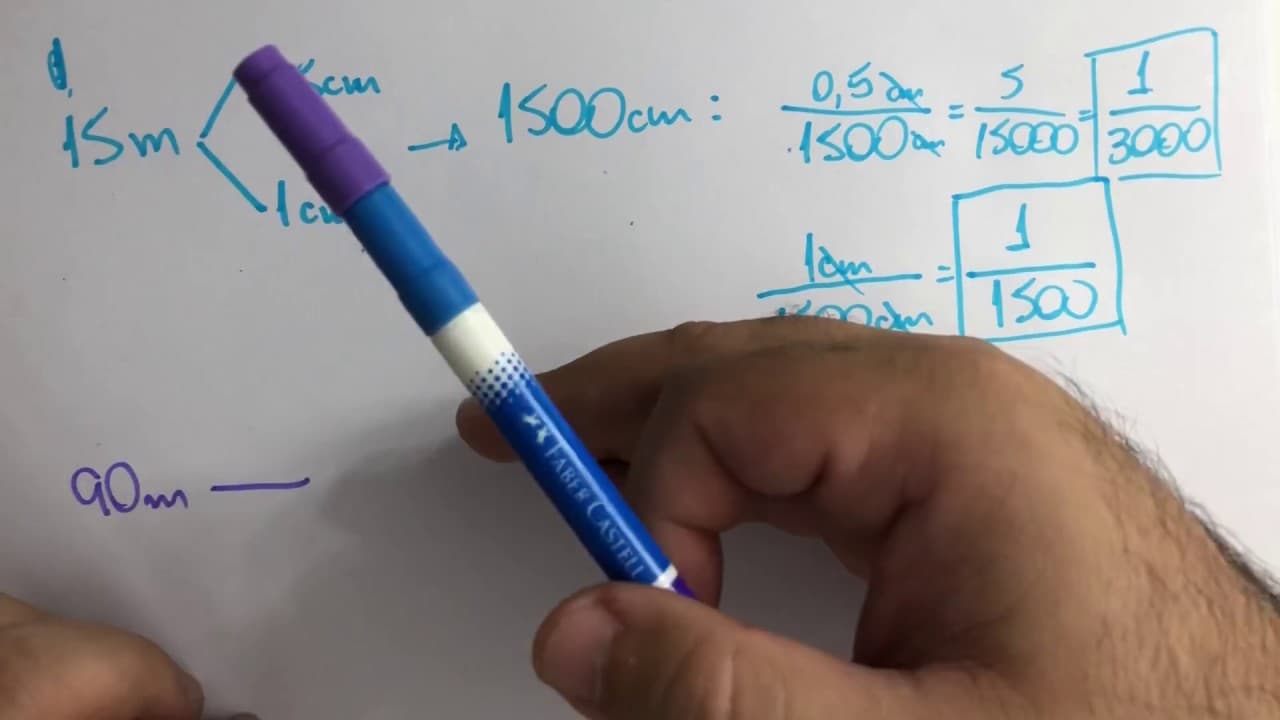 Thumbnail: 🔥 ENEM 2018 Matemática 👉🏻 Escala e Intervalo
