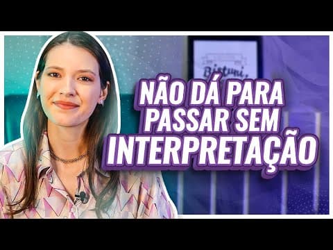 Thumbnail da aula: ⚡Como acertar todas as questões de interpretação no ENEM | Método Questiona