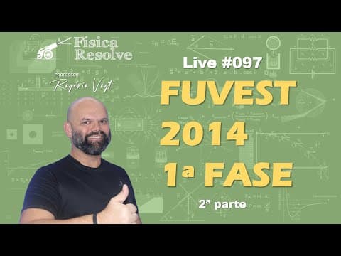 Thumbnail da aula: RESOLUÇÃO DE VESTIBULARES DE MEDICINA - FUVEST 2014 - 1a parte