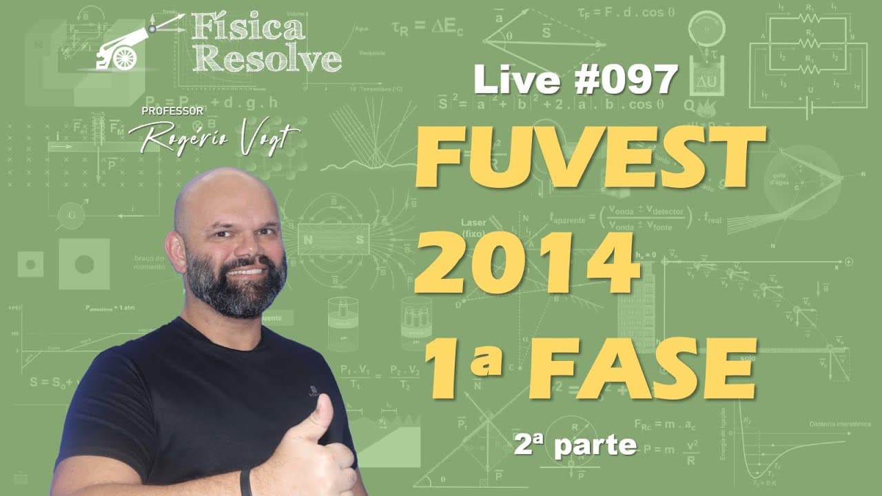 Thumbnail: RESOLUÇÃO DE VESTIBULARES DE MEDICINA - FUVEST 2014 - 1a parte