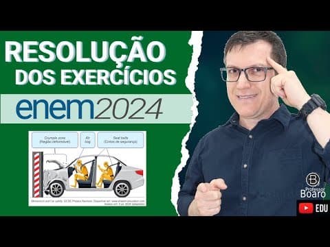 Thumbnail da aula: ENEM 2024 RESOLUÇÃO dos EXERCÍCIOS – (QUESTÃO 105 Caderno VERDE) Muitas pessoas ainda se espantam co