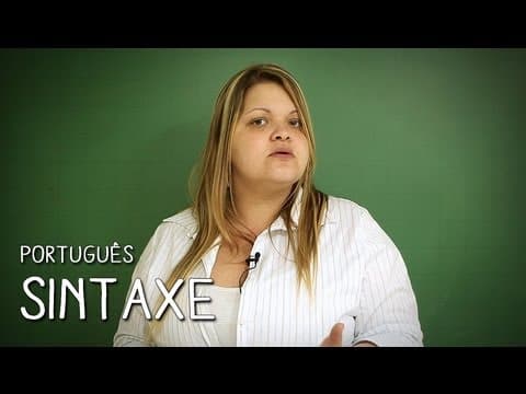 Thumbnail da aula: Português - Resumo para o ENEM: tipos de sujeito