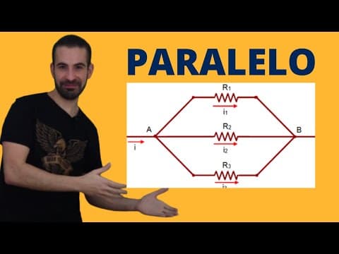 Thumbnail da aula: Associação de resistores em PARALELO [ Eletrodinâmica do Zero ]
