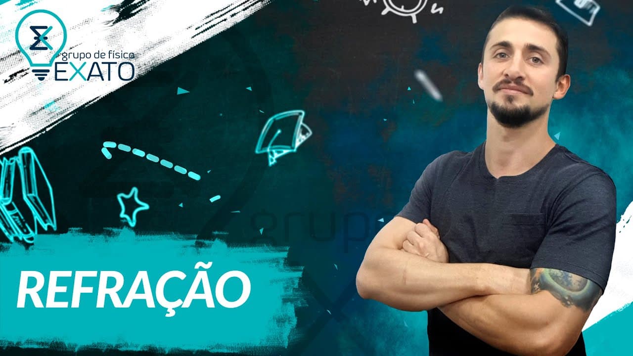 Thumbnail: RESOLVIDA - (UFMG - 1997) Um feixe de luz do Sol é decomposto ao passar por um Prisma de vidro. O...