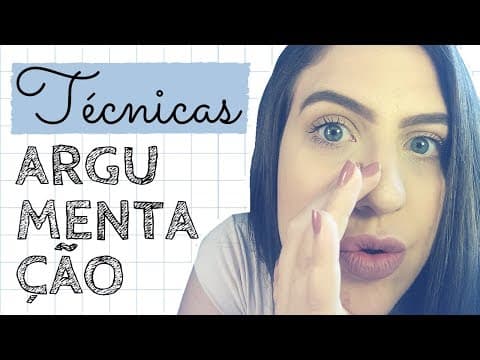Thumbnail da aula: 5 técnicas argumentativas pra sua redação do Enem