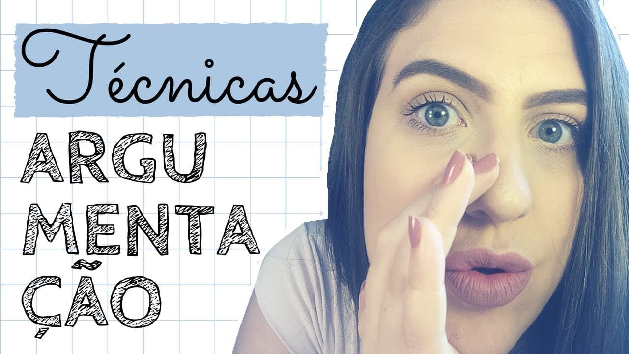 Thumbnail: 5 técnicas argumentativas pra sua redação do Enem