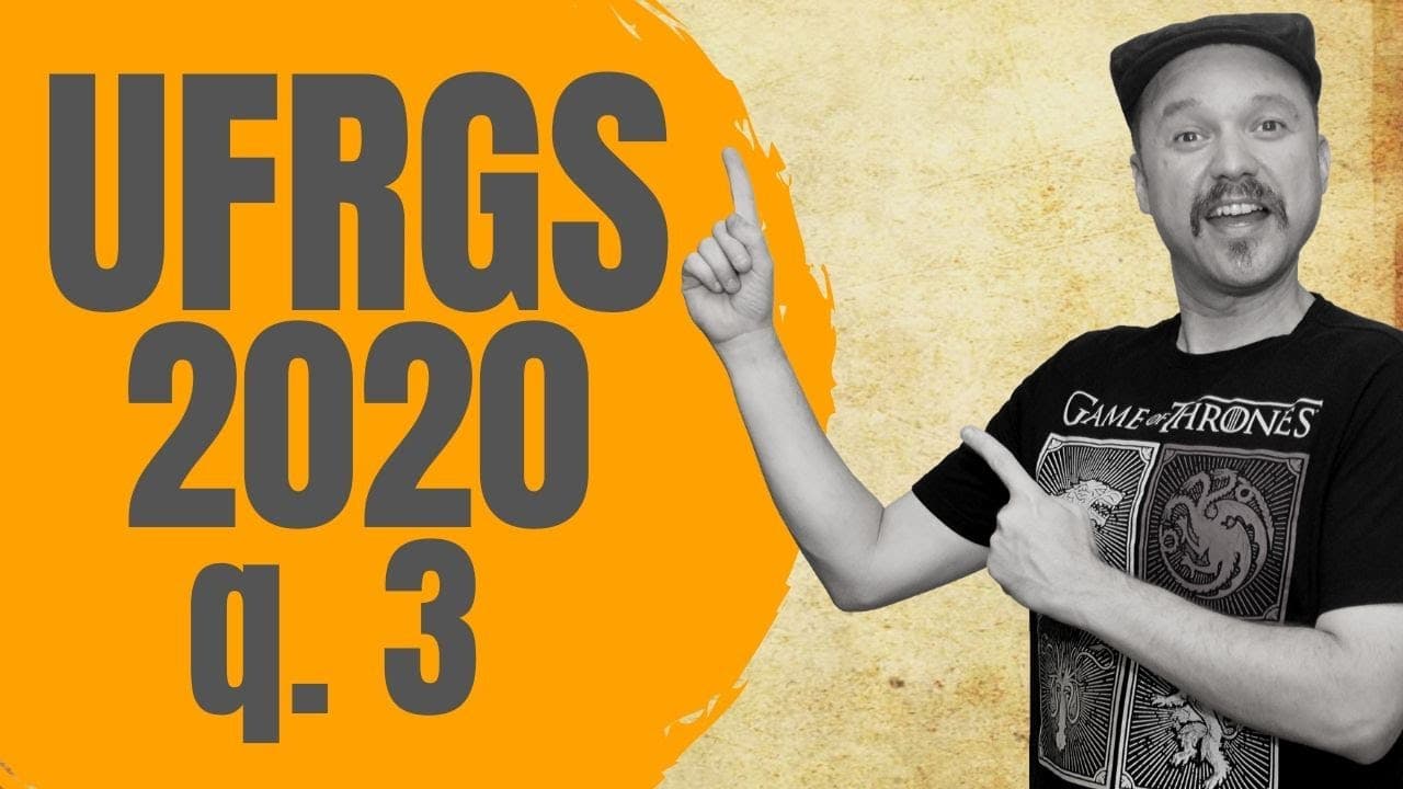 Thumbnail: História: UFRGS 2020 [q. 3]