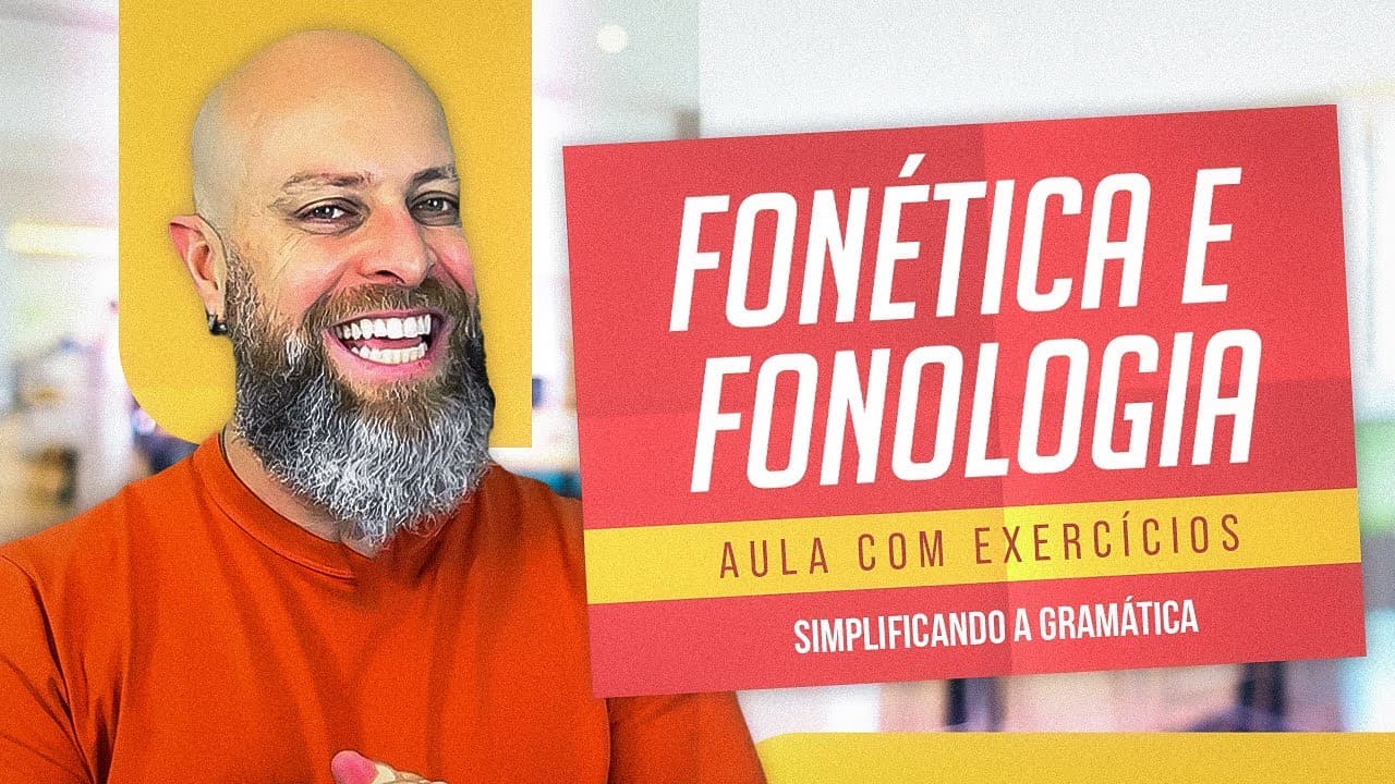 Thumbnail: FONÉTICA e FONOLOGIA + EXERCÍCIOS RESOLVIDOS