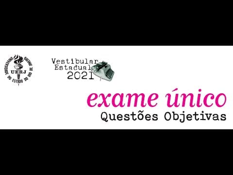 Thumbnail da aula: UERJ 2021 - Resolução Química