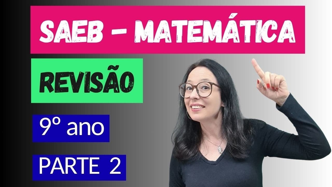 Thumbnail: VAI FAZER O SAEB? APRENDA COM ESSE SIMULADO