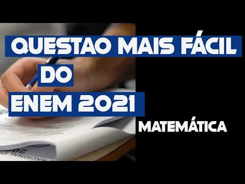Thumbnail da aula: 165 Enem 2021 - GRÁFICOS - A receita R de uma empresa ao final de um mês é o dinheiro captado com