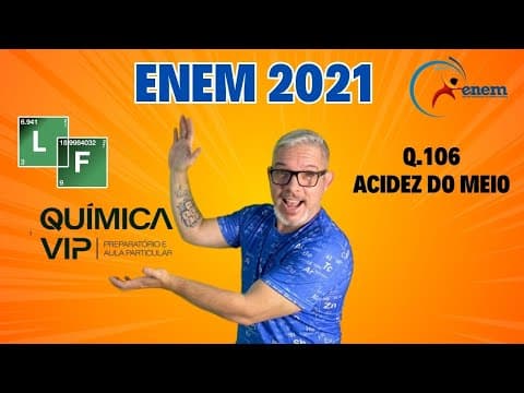 Thumbnail da aula: ENEM  2021|Química| O emprego de células combustível a hidrogênio pode ser uma tecnologia adequada