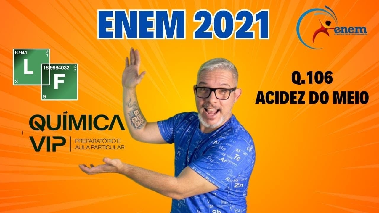 Thumbnail: ENEM  2021|Química| O emprego de células combustível a hidrogênio pode ser uma tecnologia adequada